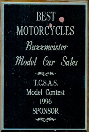 best motorcycle award