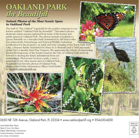City of Oakland Park Newsletter