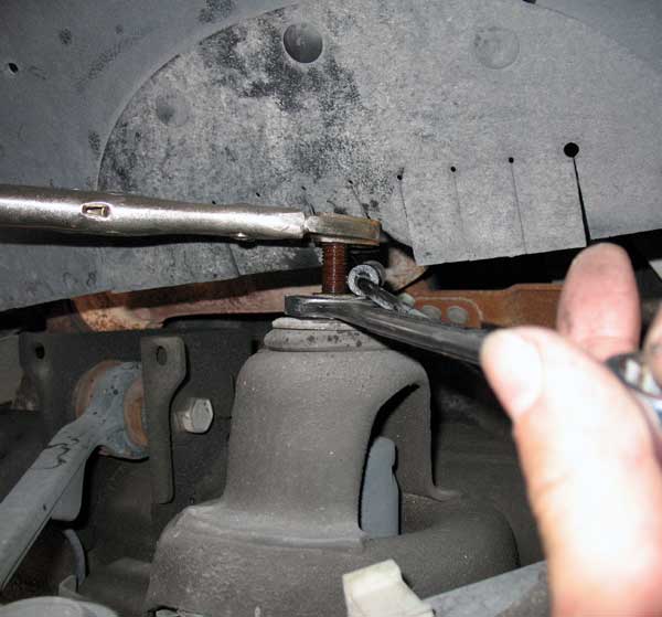 Replacing shock absorbers